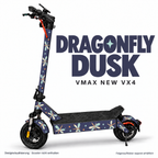 DRAGONFLY DUSK Skin für VMAX NEW VX4. Felgenaufkleber separat erhältlich.