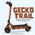 GECKO TRAIL Skin für VMAX NEW VX4. Felgenaufkleber separat erhältlich.