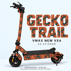 GECKO TRAIL Skin für VMAX NEW VX4. Felgenaufkleber separat erhältlich.