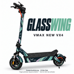 GLASSWING Skin für VMAX NEW VX4. Felgenaufkleber separat erhältlich.