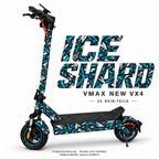 ICE SHARD Skin für VMAX NEW VX4. Felgenaufkleber separat erhältlich.