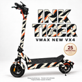 INK TIGER Skin für VMAX NEW VX4. Felgenaufkleber separat erhältlich.