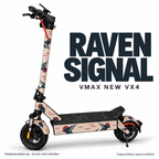 RAVEN SIGNAL Skin für VMAX NEW VX4. Felgenaufkleber separat erhältlich.