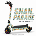 SNAIL PARADE Skin für VMAX NEW VX4. Felgenaufkleber separat erhältlich.