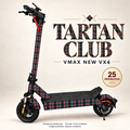 TARTAN CLUB Skin für VMAX NEW VX4. Felgenaufkleber separat erhältlich.