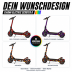 Xiaomi Electric Scooter 6 Custom-Skin – Dein Wunschdesign. Reifenaufkleber separat erhältlich.