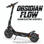 Xiaomi Electric Scooter 6 Skin OBSIDIAN FLOW – Modellvorschau; Reifenaufkleber separat erhältlich