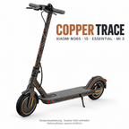 Xiaomi M365 / 1S / Essential / Mi 3 – COPPER TRACE. Designvisualisierung; Reifenaufkleber separat erhältlich.