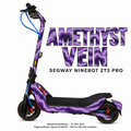 AMETHYST VEIN Skin für Segway Ninebot ZT3 Pro. Felgenaufkleber separat erhältlich.