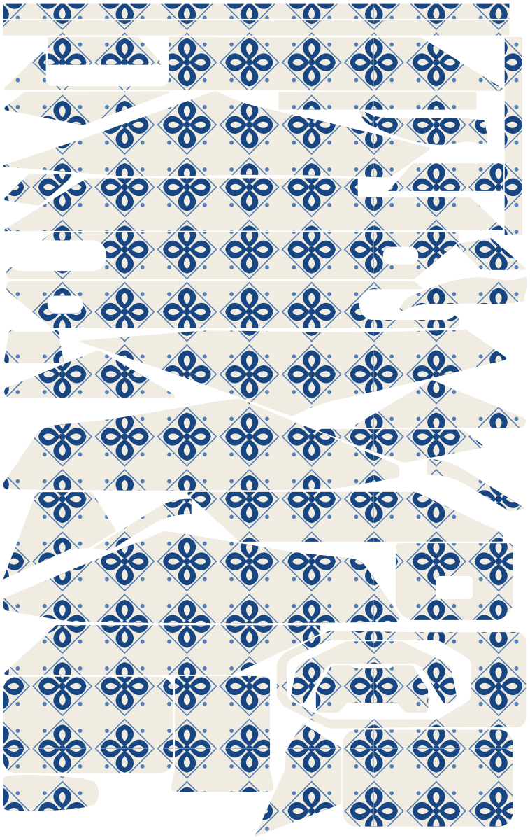 AZULEJO für Segway Ninebot ZT3 Pro: 37 Originalteile des Skin-Sets.