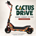 CACTUS DRIVE Skin für Segway Ninebot ZT3 Pro. Felgenaufkleber separat erhältlich.