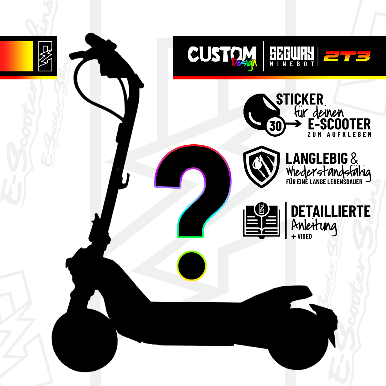 SEGWAY NINEBOT ZT3 SKIN | CUSTOM