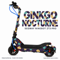GINKGO NOCTURNE Skin für Segway Ninebot ZT3 Pro. Felgenaufkleber separat erhältlich.
