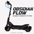OBSIDIAN FLOW Skin für Segway Ninebot ZT3 Pro – digitale Designvisualisierung, Scooter nicht enthalten