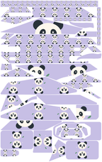 PANDA PLAY für Segway Ninebot ZT3 Pro: 37 Originalteile des Skin-Sets.