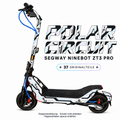 POLAR CIRCUIT Skin für Segway Ninebot ZT3 Pro. Felgenaufkleber separat erhältlich.