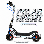 POLAR CIRCUIT Skin für Segway Ninebot ZT3 Pro. Felgenaufkleber separat erhältlich.