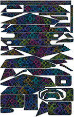 PRISM CIRCUIT ZT3 – 37 Skinteile.
