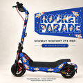 ROCKET PARADE Skin für Segway Ninebot ZT3 Pro. Felgenaufkleber separat erhältlich.