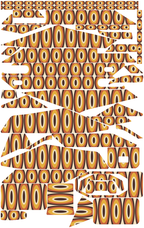 SEVENTY für Segway Ninebot ZT3 Pro: 37 Originalteile des Skin-Sets.