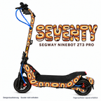 SEVENTY Skin für Segway Ninebot ZT3 Pro. Felgenaufkleber separat erhältlich.