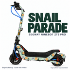 SNAIL PARADE Skin für Segway Ninebot ZT3 Pro. Felgenaufkleber separat erhältlich.