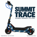 SUMMIT TRACE Skin für Segway Ninebot ZT3 Pro. Felgenaufkleber separat erhältlich.