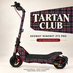 TARTAN CLUB Skin für Segway Ninebot ZT3 Pro. Felgenaufkleber separat erhältlich.