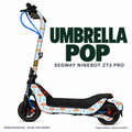 UMBRELLA POP Skin für Segway Ninebot ZT3 Pro. Felgenaufkleber separat erhältlich.