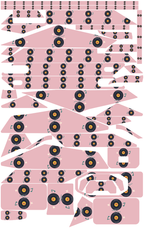 VINYL GROOVE für Segway Ninebot ZT3 Pro: 37 Originalteile des Skin-Sets.